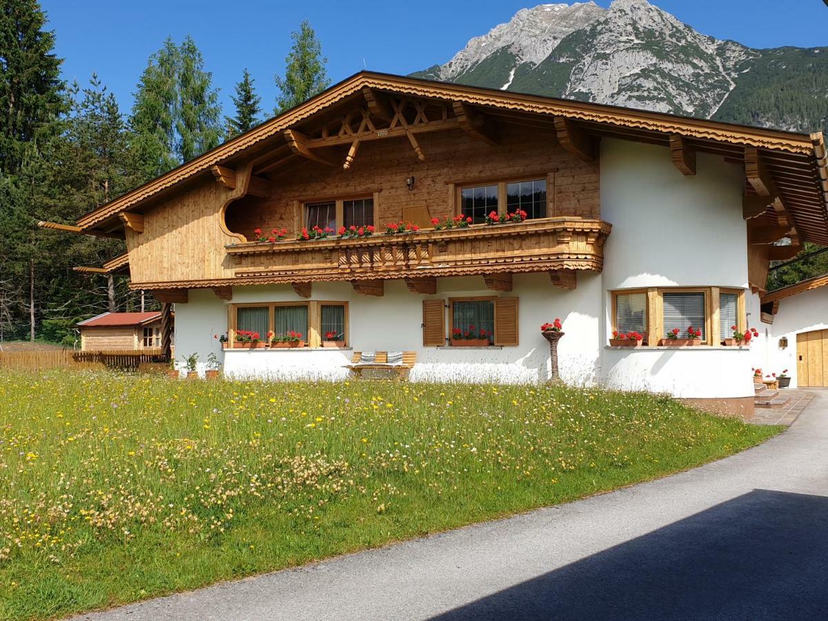 Haus Schiefer Daire Leutasch Dış mekan fotoğraf